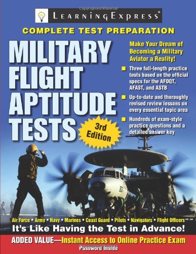 Military Flight Aptitude Tests - Click to Buy