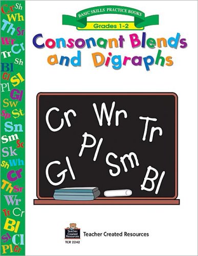 Consonant Blends & Digraphs Workbook - Click to Buy