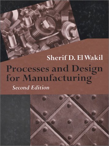 Processes and Design for Manufacturing - Click to Buy