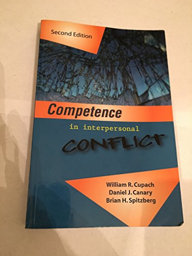 Competence in Interpersonal Conflict