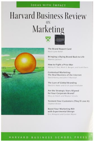 "Harvard Business Review" on Marketing ("Harvard Business Review" Paperback S.) - Click to Buy