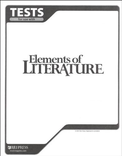 Elements of Literature Tests - Click to Buy