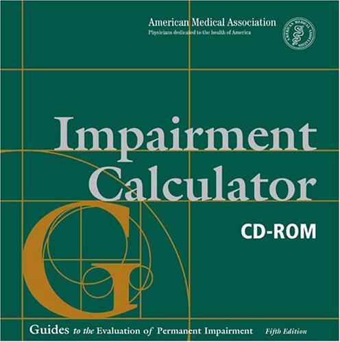 Guides Fifth Impairment Calculator 2007 CD-ROM - Click to Buy