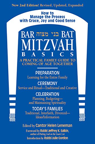 Bar/Bat Mitzvah Basics : A Practical Family Guide to Coming of Age Together - Click to Buy