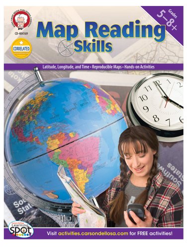 Map Reading Skills, Grades 5 - 8 - Click to Buy