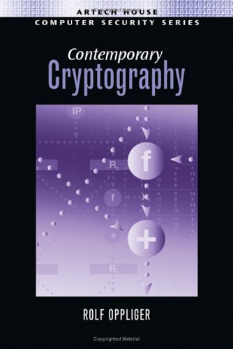 Contemporary Cryptography (Artech House Computer Security503) - Click to Buy