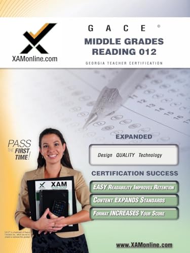 GACE Middle Grades Reading 012 Teacher Certification Test Prep Study Guide (XAM GACE)
