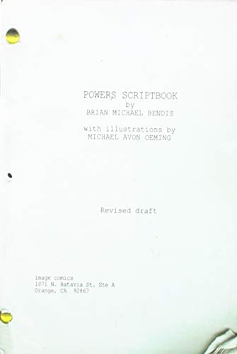 Powers: Script Book - Click to Buy