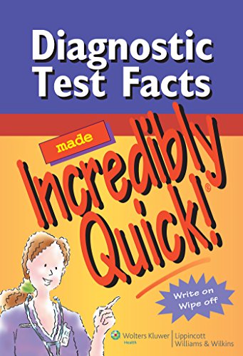 Diagnostic Test Facts Made Incredibly Quick! (Incredibly Easy! Series®)