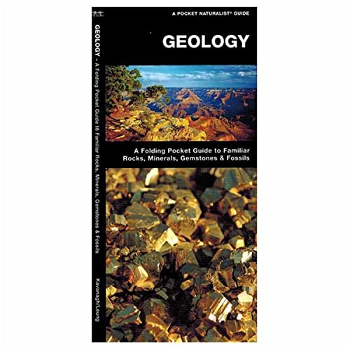 Geology: A Folding Pocket Guide to Familiar Rocks, Minerals, Gemstones & Fossils - Click to Buy