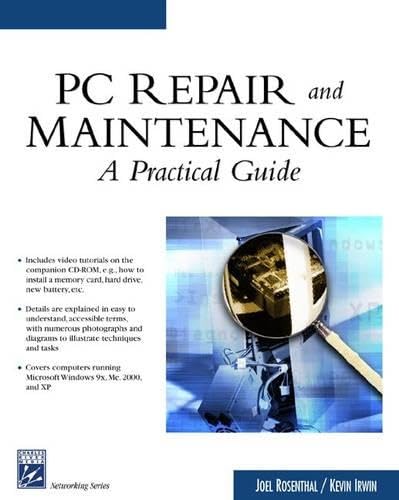 Personal Computer Repair & Maintenance: A Practical Guide (Networking Series) - Click to Buy