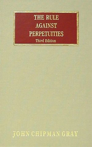The Rule Against Perpetuities - Click to Buy