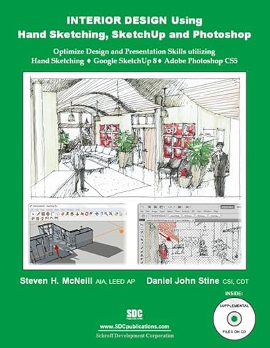 Interior Design Using Hand Sketching, SketchUp and Photoshop - Click to Buy
