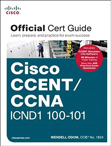 CCENT/CCNA ICND1 100-101 Official Cert Guide - Click to Buy