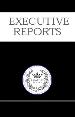 Executive Reports: The Venture Capitalist's Guide to Industry Comparables: 100+ C-Level Executives (CEO, CFO, CTO, CMO, Partner) From the World's Top Companies on the Inner Workings of Their Business - Click to Buy