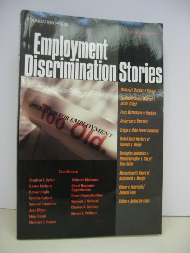 Employment Discrimination Stories (Law Stories)