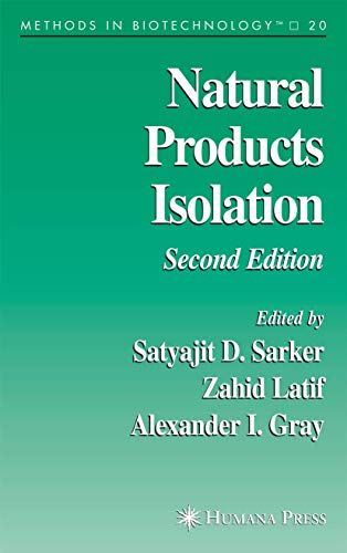 Natural Products Isolation: v. 20 (Methods in Biotechnology) - Click to Buy