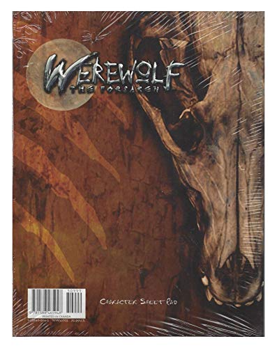 Werewolf: The Forsaken Character Sheet Pad - Click to Buy