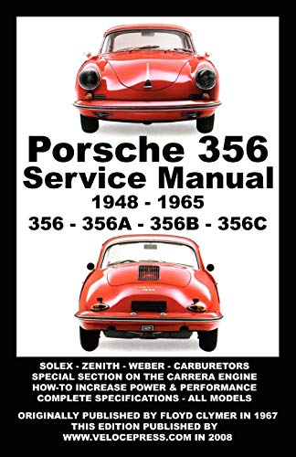 Porsche 356 Owners Workshop Manual 1948-1965 - Click to Buy
