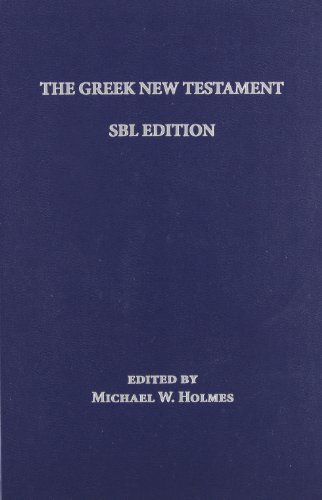 The Greek New Testament: SBL Edition - Click to Buy