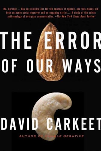 The Error of Our Ways