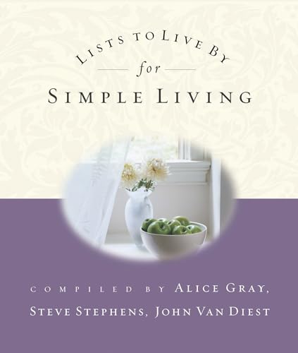 Lists to Live By for Simple Living - Click to Buy