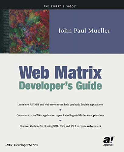 Web Matrix Developer's Guide - Click to Buy