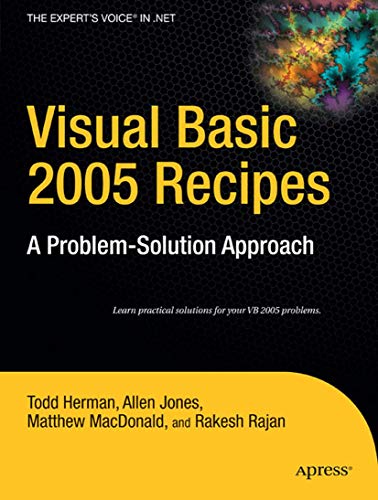 Visual Basic 2005 Recipes: A Problem-Solution Approach - Click to Buy
