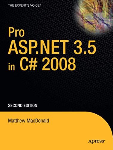 Pro Asp.net 3.5 in C# 2008 (Windows.net) - Click to Buy