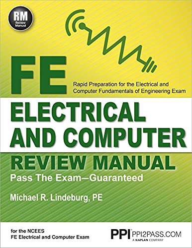 PPI FE Electrical and Computer Review Manual – Comprehensive FE Book for the FE Electrical and Computer Exam - Click to Buy