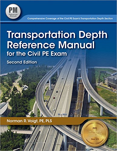 Transportation Depth Reference Manual for the Civil PE Exam - Click to Buy