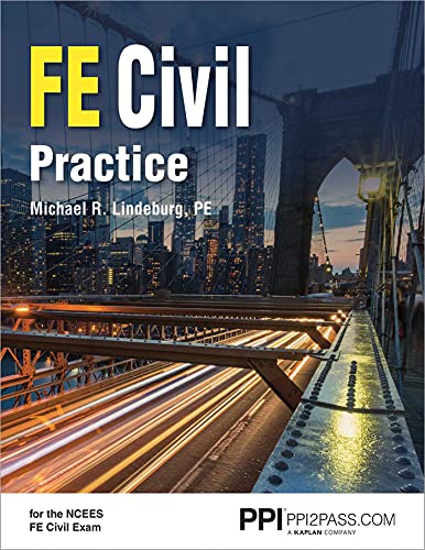 PPI FE Civil Practice – Comprehensive Practice for the NCEES FE Civil Exam - Click to Buy