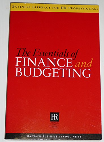 The Essentials Of Finance And Budgeting