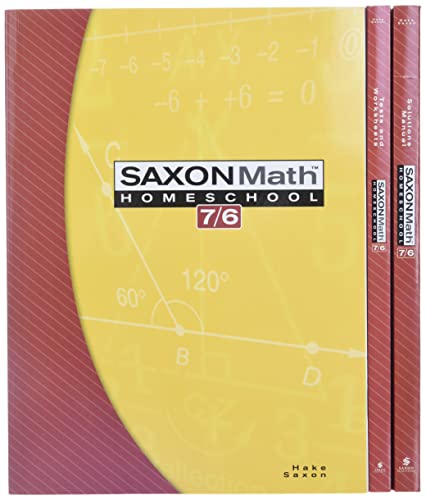 Saxon Math Homeschool 6th Grade