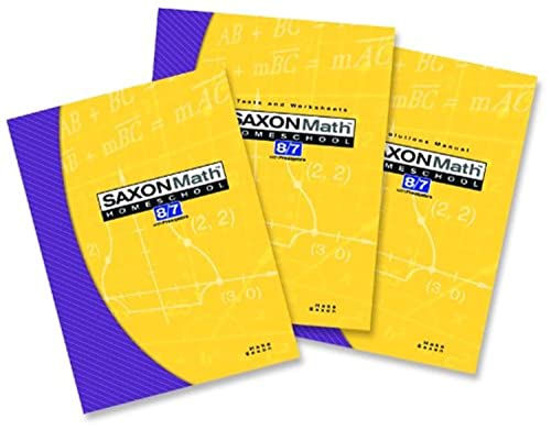 Math: 8 7 Homeschool Kit
