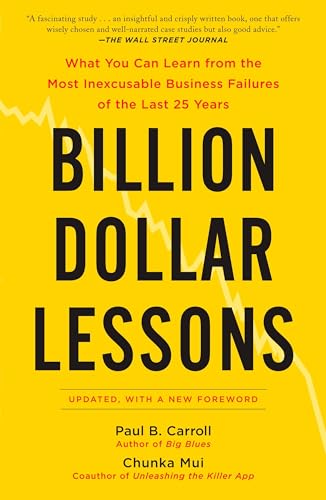 Billion Dollar Lessons - Click to Buy