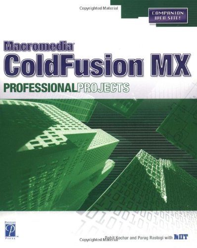 ColdFusion MX Professional Projects - Click to Buy