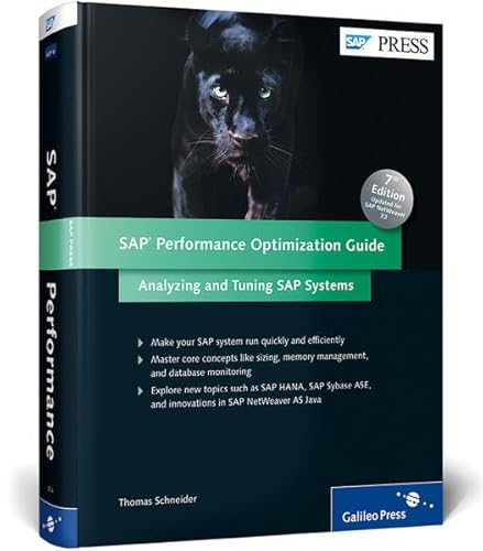 Sap Performance Optimization Guide: Analyzing and Tuning Sap Systems - Click to Buy