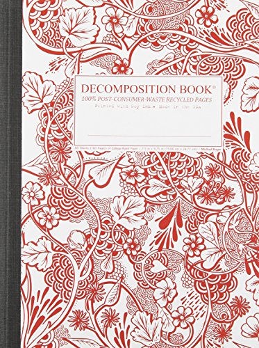 Wild Garden Decomposition Book: College-Ruled Composition Notebook With 100% Post-Consumer-Waste Recycled Pages - Click to Buy