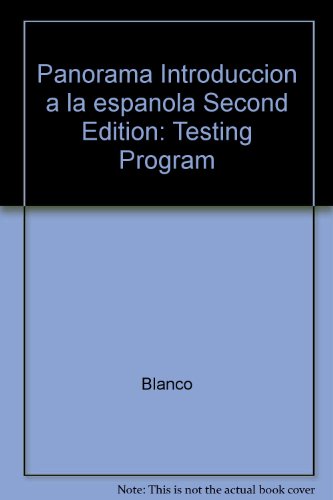 Title: Panorama Introduccion a la espanola Second Edition - Click to Buy