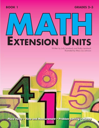 Math Extension Units: Book 1, Grades 2-3 (Math Extension Units, 1)