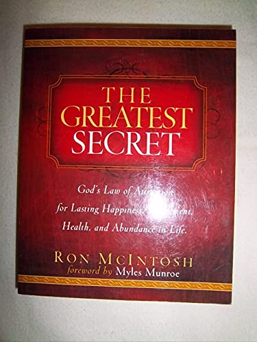 The Greatest Secret: God's Law of Attraction for Lasting Happiness, Fulfillment, Health, and Abundance in Life - Click to Buy