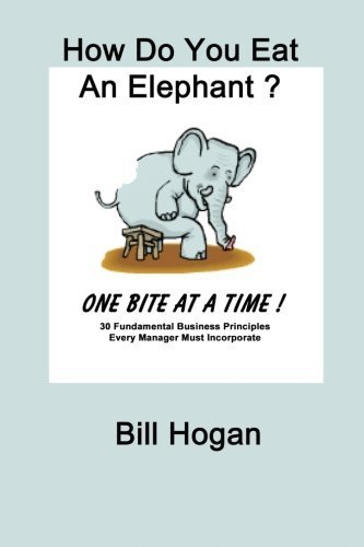 How Do You Eat An Elephant? One Bite At A Time! - Click to Buy