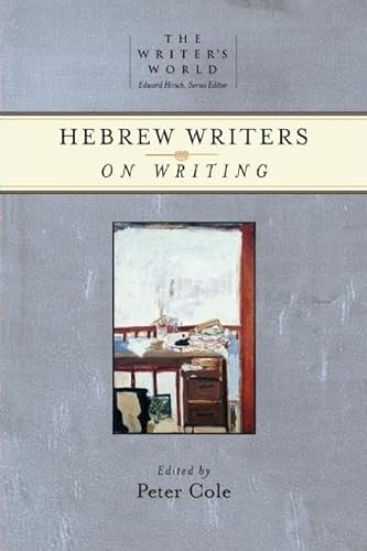 Hebrew Writers on Writing (The Writer's World) - Click to Buy