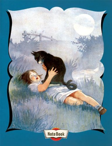 Hello Darling Notebook - Girl Talking With Her Cat (Hello Darling Journals) - Click to Buy