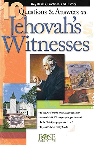 10 Questions & Answers On Jehovah's Witnesses Pamphlet - Click to Buy