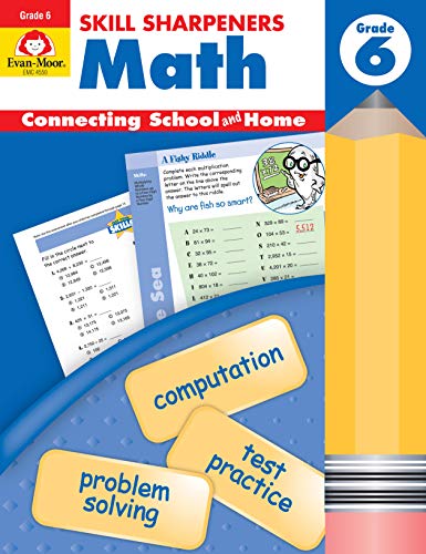 Skill Sharpeners Math, Grade 6 - Click to Buy