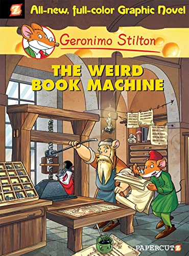 Geronimo Stilton Graphic Novels #9: The Weird Book Machine - Click to Buy