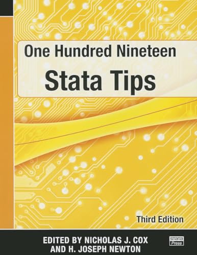One Hundred Nineteen Stata Tips, Third Edition - Click to Buy