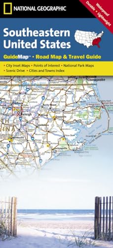 Southeastern USA (National Geographic Guide Map) - Click to Buy